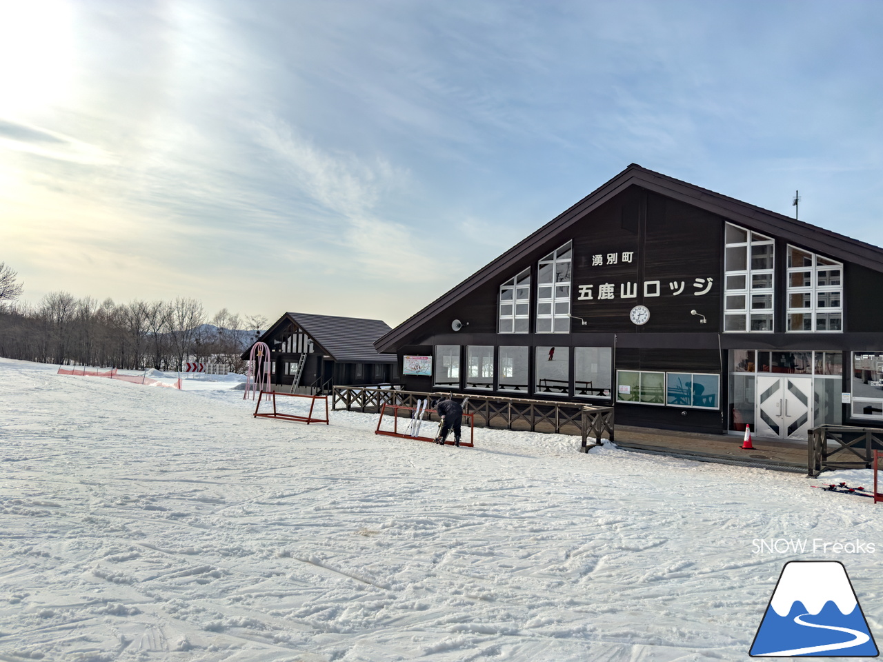 湧別町五鹿山スキー場｜雪が無くなる...。記録的な暖冬になってしまった今シーズン。ローカルスキー場巡りは、そろそろおしまい？！
